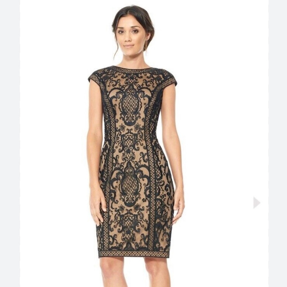 Tadashi Shoji Chandelier Lace Dress